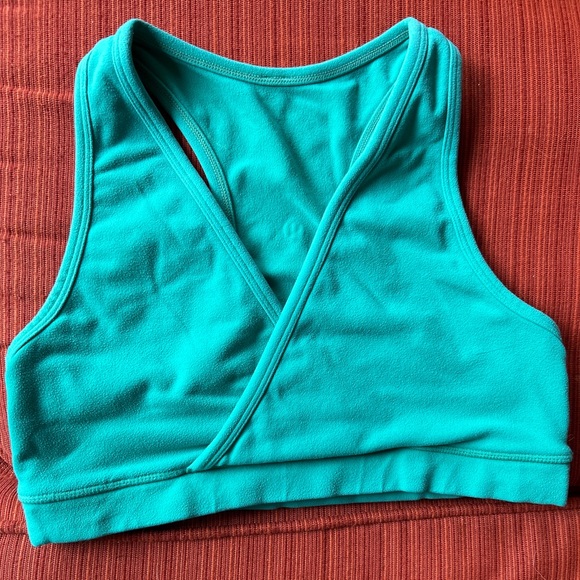 lululemon athletica Tops - Lululemon Ladies Size M Green Racer back Top